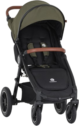 Petite&Mars Kočárek sportovní Street2 Air Oak Mature Olive