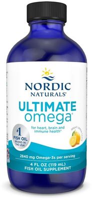 Nordic Naturals Ultimate Omega Liquid 2840 mg citrón 119 ml