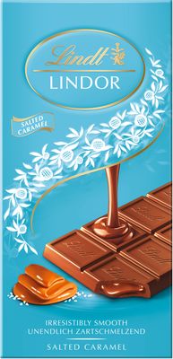 Lindt Lindor Tablet Slaný Karamel 100 g