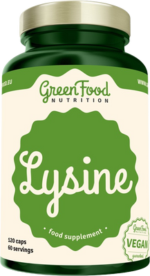GreenFood Nutrition Lysine 90 kapslí