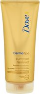Dove Derma Spa Summer Revived Tónovací tělové mléko, Medium 200 ml
