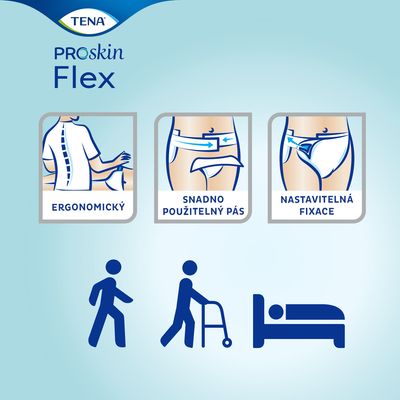 Tena Flex Plus Small Inkontinenční kalhotky 30 ks