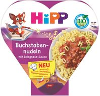 HiPP BIO Písmenkové těstoviny s boloňskou omáčkou 250 g