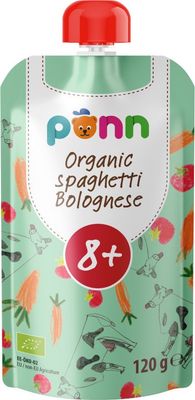 Salvest Põnn BIO Boloňské špagety 120 g
