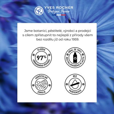 Yves Rocher Expresní odličovač na oči s chrpou 200 ml