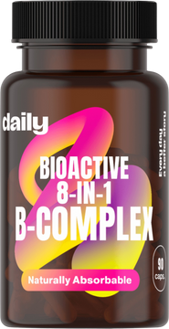 Daily Bioactive 8-in-1 B Complex 90 kapslí