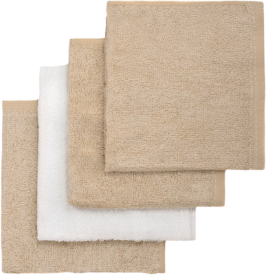 T-Tomi Koupací žínky, béžová, 25 x 25 cm, 4 ks