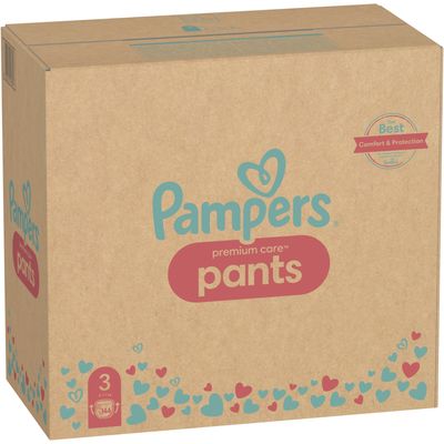 Pampers Premium Care Pants Plenkové kalhotky vel. 3, 6-11 kg, 144 ks