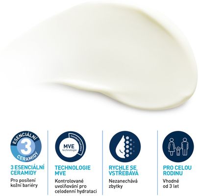 CeraVe Hydratační opalovací mléko SPF50 177 ml