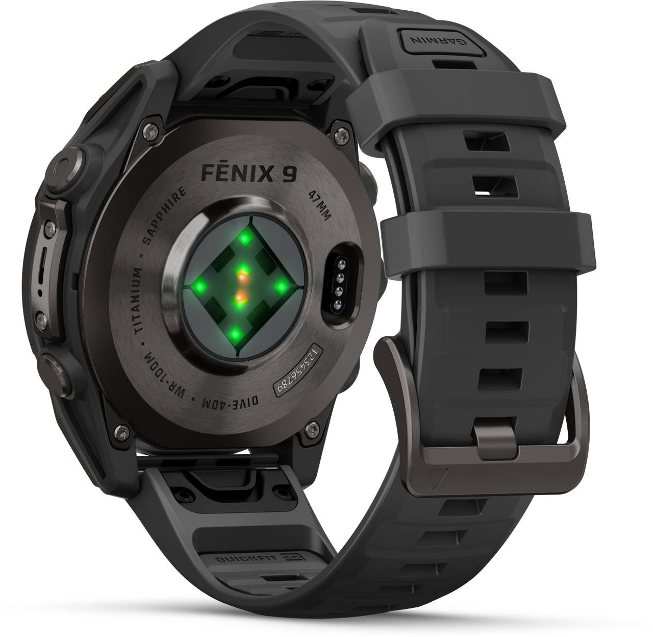 Garmin fenix 9 47mm AMOLED Pebble Gray