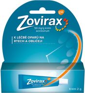 Zovirax 50mg/g, krém při oparech na rtu 2 g