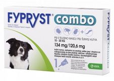 Fypryst Combo spot-on pro psy 10-20 kg 1.34 ml