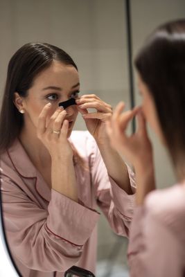 Lunesto Nasal Strips - pásky na nos, černá 30 ks