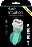 Wilkinson Sword Intuition 2in1 Sensitive XXL - Strojek + náhradní hlavice 4 ks