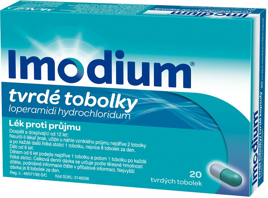 Imodium 2 mg 20 tobolek