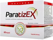 ParatizEX na správnou funkci střev 60 kapslí
