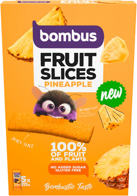 Bombus Fruit slices Ananas 5 x 20 g