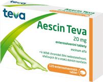 Aescin Teva 20mg 120 tablet