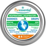 Puressentiel Gumové pastilky s mátou a eukalyptem pro zklidnění krku 45 g