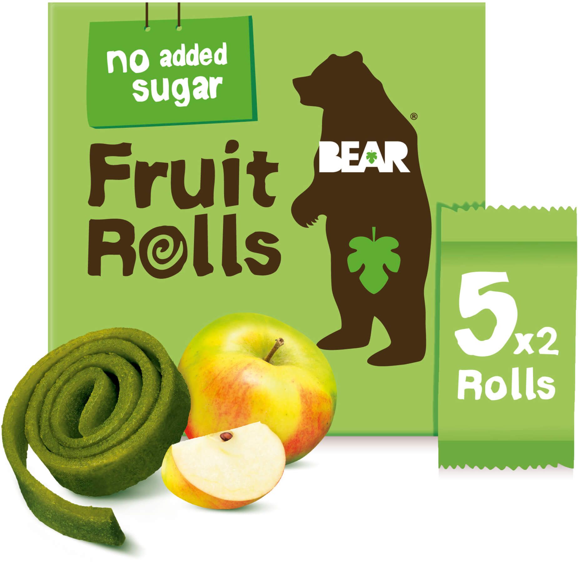 Bear Fruit Rolls jablko ovocné rolované plátky 5 x 20 g