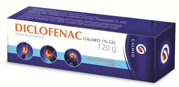 Galmed Diclofenac 1% gel 120 g
