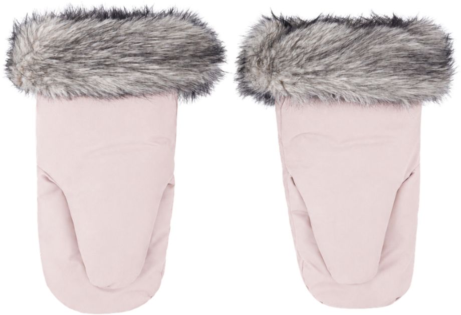 Petite&Mars Set zimní fusak Arctic 4v1 + rukavice na kočárek Fjora Rose Petal