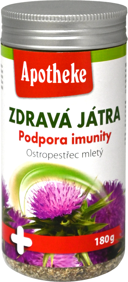 Apotheke Zdravá játra Ostropestřec mletý 180 g