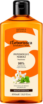 Erboristica Přírodní sprchový gel Patchouli & Neroli - vitalita a sametová hebkost 400 ml