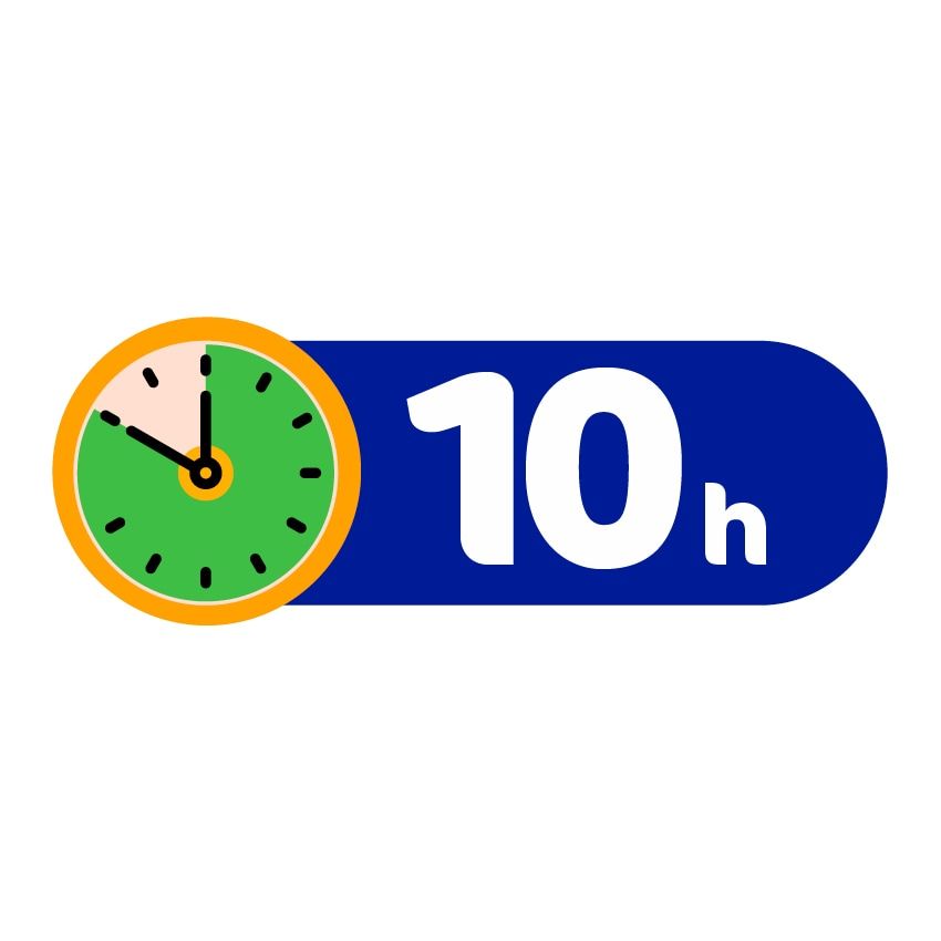 10 hodin