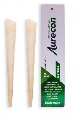 Aurecon Ušní svíčky Natural 2 ks