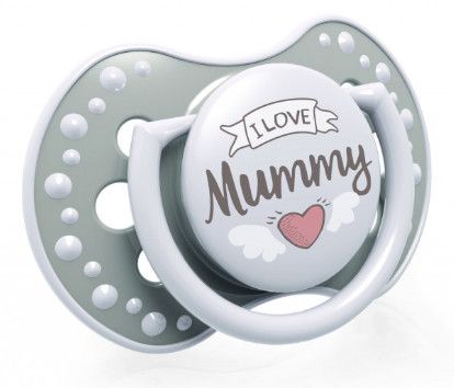 LOVI Dudlík silikonový dynamický I Love 3-6m 2 ks