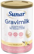 Sunar Gravimilk s příchutí vanilka pro těhotné a kojící ženy 450 g