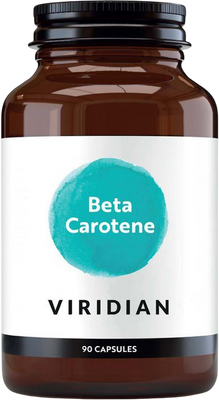 Viridian Beta Carotene 90 kapslí
