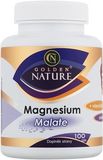 Golden Nature Malate (Hořčík) + Vitamin B6, 100 kapslí