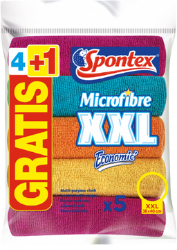 Spontex Utěrka z mikrovlákna XXL 5 ks
