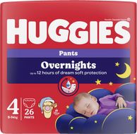 Huggies® Overnights Pants 4, 26 ks