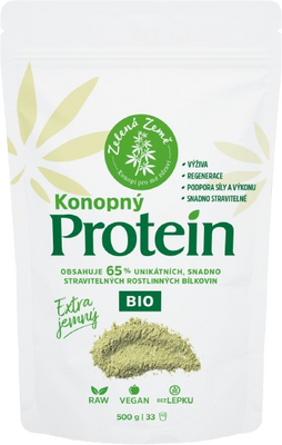 Zelená Země Konopný protein BIO 500 g