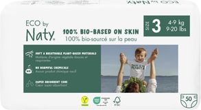 Eco by Naty Plenky midi 4-9 kg - Economy pack 50 ks