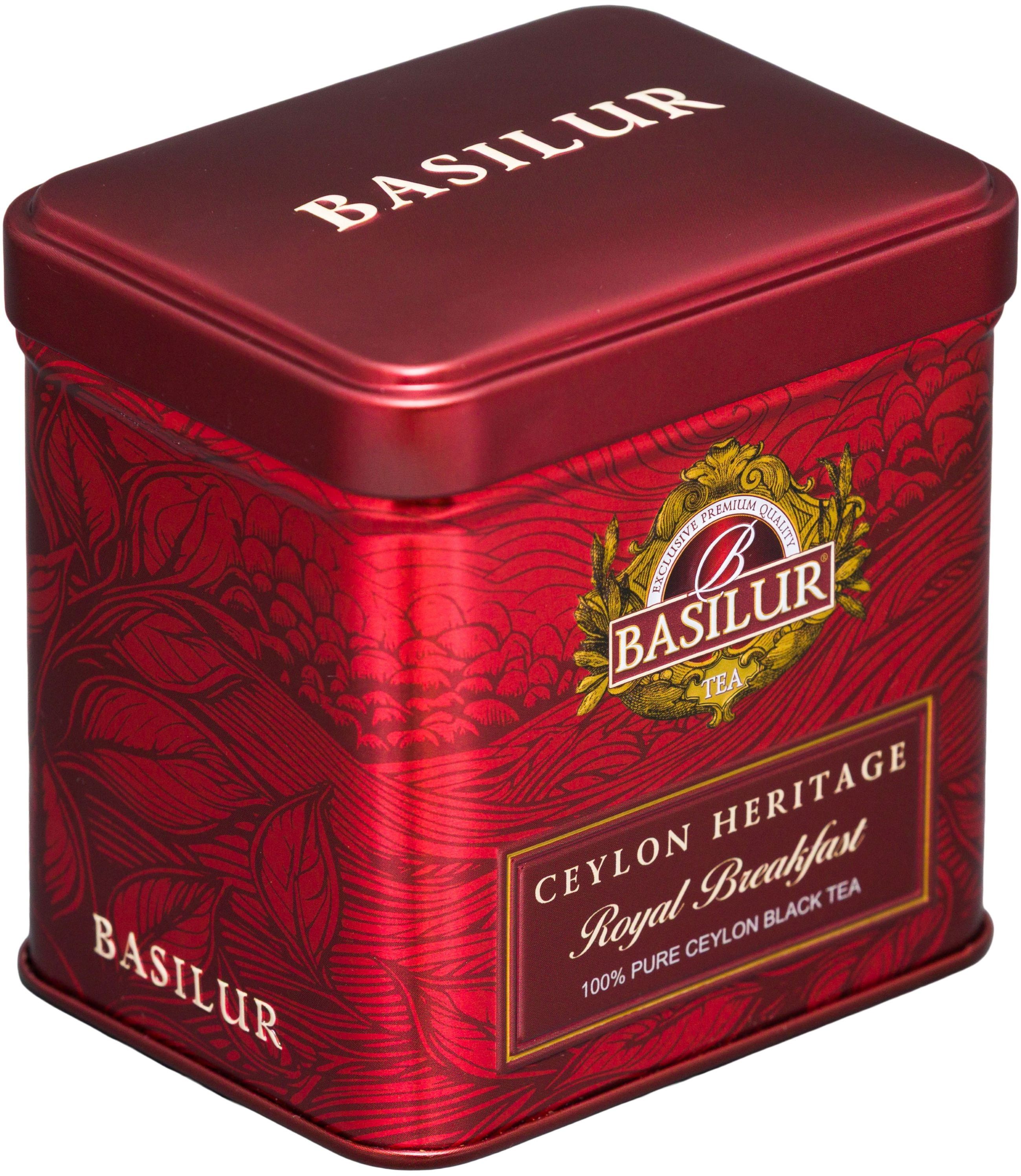 Basilur Ceylon Heritage Royal Breakfast Tea plech 20 x 2.5 g
