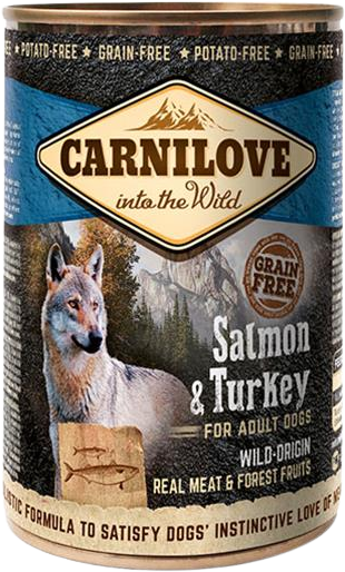 Carnilove Konzerva Wild Meat Salmon & Turkey 400 g