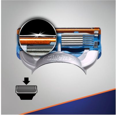 Gillette FUSION náhradní hlavice 4 ks