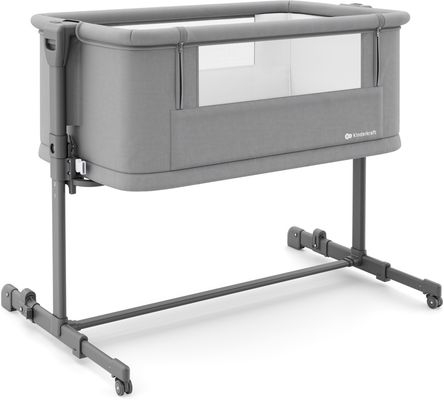 Kinderkraft Postýlka polohovací Nestee Grow 2 Dark Grey 1 ks