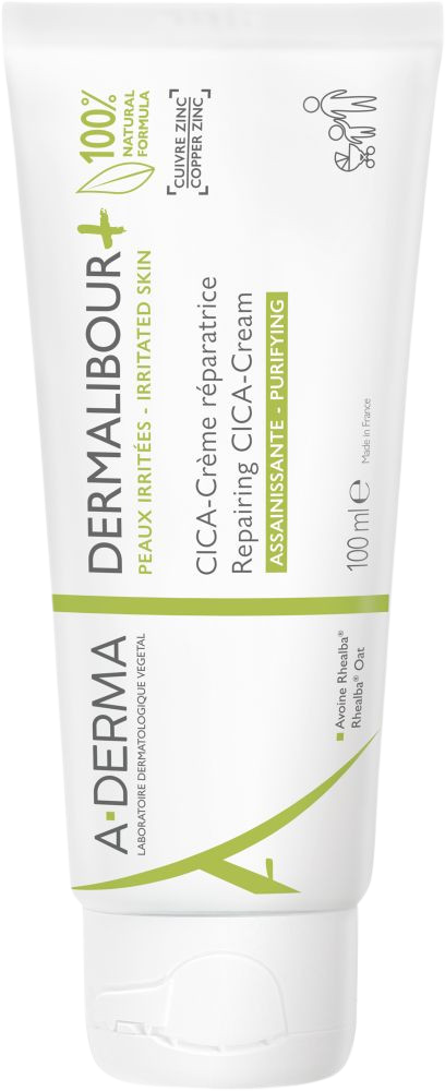 A-Derma Dermalibour+ Reparační CICA-Krém pro podrážděnou pokožku 100 ml