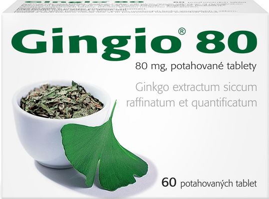 Gingio 80 mg, 60 tablet