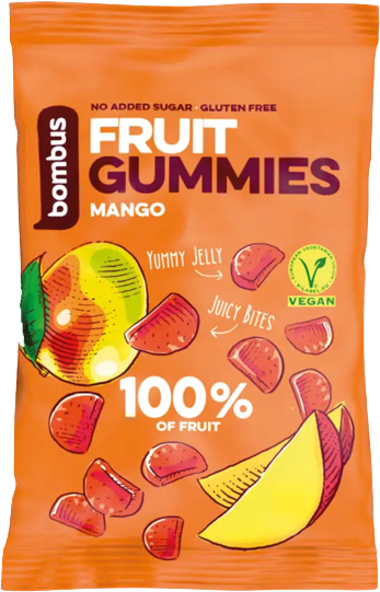 Bombus Fruit Gummies - Mango 35 g