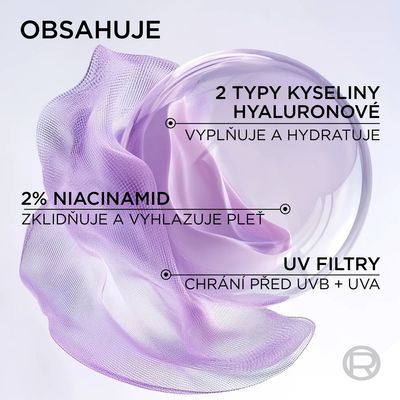 L'Oréal Paris Revitalift Filler SunPod Aqua Fluid s kyselinou hyaluronovou & SPF 30, 40 ml