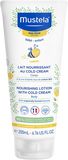 Mustela Vyživující tělové mléko obohacené o cold cream na suchou pokožku 200 ml