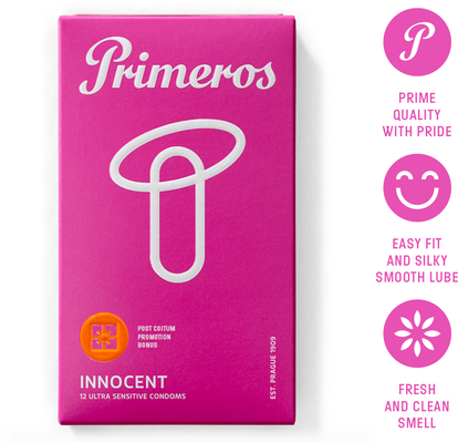 Primeros Innocent ultra tenké kondomy 12 ks