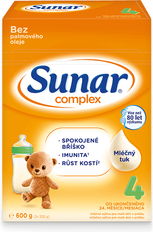 Sunar Complex 4 junior tejital (24 hónapos kortól) 600 g