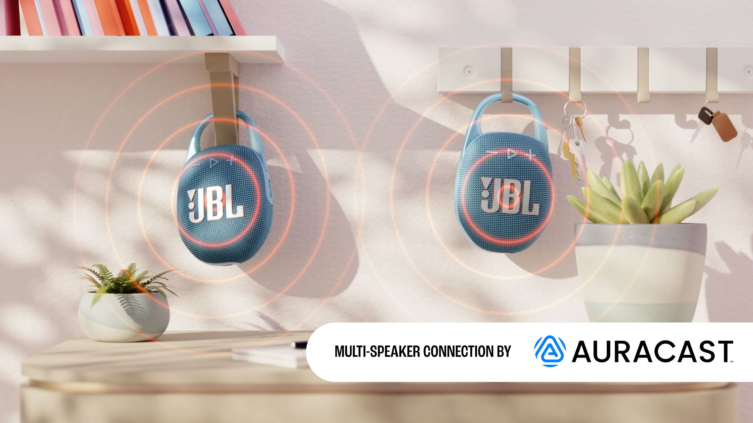 JBL Clip 5 Blue Mini bezdrátový reproduktor